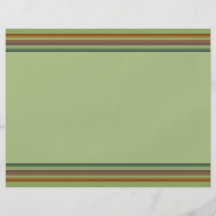 Bruine groene strepen folder