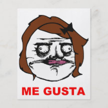 Bruine Vrouwelijk me het Grappige Gezicht Meme van Folders
