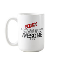 Bruit d'humour drôle impressionnant de tasse