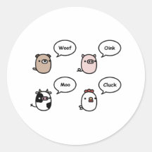 Bruits animaux adhésif