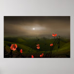Brume sur les collines affiches