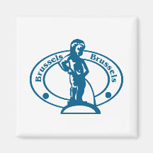 Bruxelles Magnets Pour Réfrigérateur