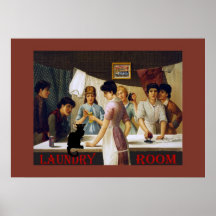 Buanderie de Le Chat Noir Posters