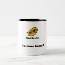 bueno de taco mugs à café