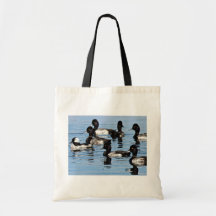 Bufflehead et plus grand fuligule milouinin sacs en toile