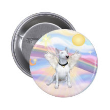 Bull-terrier Badges Avec Agrafe