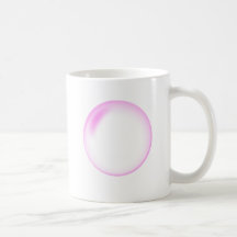 Bulle rose tasse