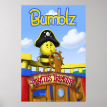 Bumblz : L'affiche du trésor du pirate