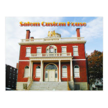 Bureau de douane, Salem, le Massachusetts Carte Postale