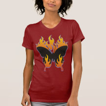 Burnflies - femelle t-shirt