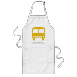 Bus Aide-Good Morning/Yellow Bus Long Apron tabliers