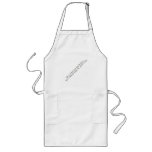 Bus Aide-Your Children Long Apron tabliers