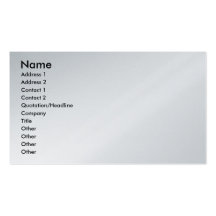 Businesscard moyen modèles de cartes de visite