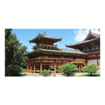 Byodo-Dans le temple Cartes Avec Photo