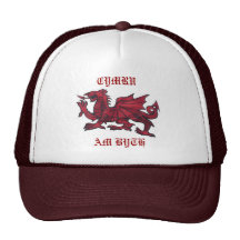 Byth de Cymru AM Casquettes De Camionneur