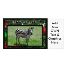 c-2011-zebra-036 carte avec photo