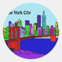 C NewYorkCity.jpg Sticker