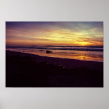 CA Pacific_Sunset_004.tif Posters