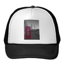 Cabine téléphonique rouge de Londres Casquette De Camionneur
