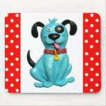Cabot bleu tapis de souris