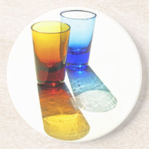 Caboteur coloré 53 de verres à liqueur de cocktail dessous de verres