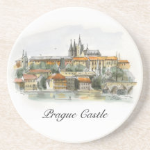 Caboteur de château de Prague Dessous De Verre