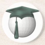 Caboteur de leçons de golf dessous de verre
