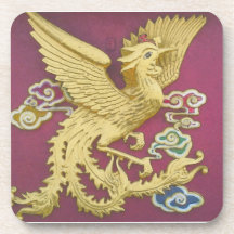 Caboteur de liège de Phoenix d'or Sous-bock