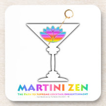 Caboteur de liège de zen de Martini Dessous-de-verre