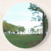 Caboteur de terrain de golf dessous de verres