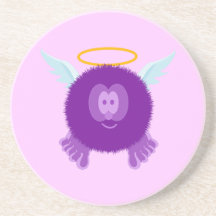 Caboteur pourpre de copain de Pom Pom d'ange Dessous De Verres