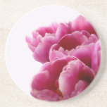 Caboteur pourpre de grès de tulipes dessous de verre