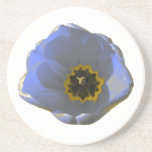 Caboteurs bleus et jaunes de tulipe dessous de verres