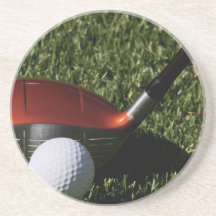 Caboteurs de fer et de boule de golf dessous de verre