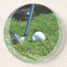 Caboteurs de putt de golf dessous de verre
