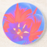 Caboteurs fluorescents de tulipe dessous de verres