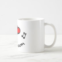 Cadeau customisé parAmour de salle de bal Tasse