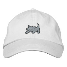 Cadeau de broderie de chaton casquette de baseball brodée