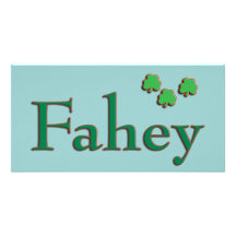 Cadeau de famille de Fahey Cartes Avec Photo