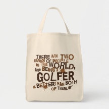 Cadeau de golfeur sac
