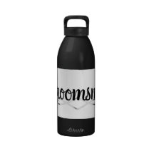 CADEAU de NOCE de bouteille d'eau de GARÇONS D'HON