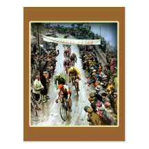 Cadeau de recyclage vintage renversant carte postale