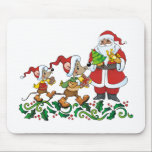 Cadeau de Santa tapis de souris