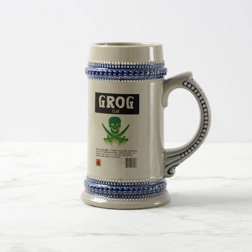 Cadeau de tasse de bière de GROG