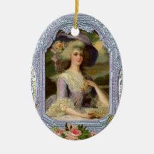 Cadeau d'ornement de Noël de Marie Antoinette