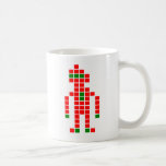 Cadeau étranger RVB de tasse de pixel