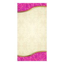 Cadeau expressif de Valentine de rose de rose Cartes Avec Photo