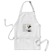 Cadeaux anglais de bouledogue tabliers