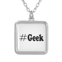 Cadeaux d'art de geek de Hashtag Pendentifs
