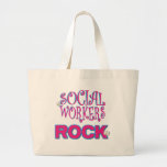Cadeaux d'assistant social sac en toile
